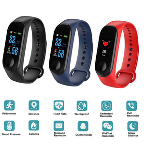 SmartWatch M3 Pro Sport Smart Band Blood Pressure