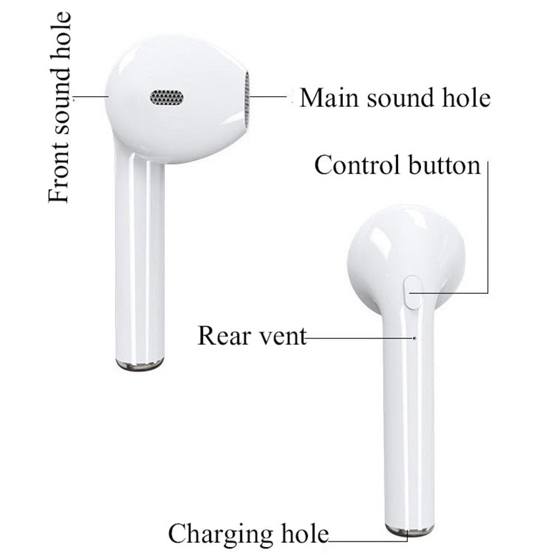 Auricularesi7s  Bluetooth  Headphone Sport